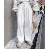 【WEB限定アイテム】イージー裏毛パンツ | INGNI  | 詳細画像1 