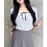 12Gビジュー飛ばしレイヤード風ニット | INGNI  | 詳細画像13 