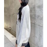 12G3段BIGロゴニット | INGNI  | 詳細画像4 