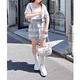 レース付ミニ裏毛ジップパーカー | INGNI | 詳細画像14