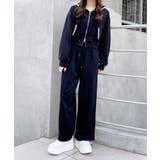 レース付胸ロゴ裏毛ショートZIPパーカー | INGNI  | 詳細画像30 