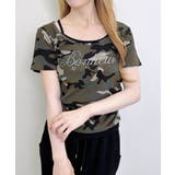 メイサイレイヤードラインストーンロゴTOPs | INGNI  | 詳細画像8 