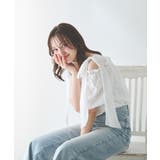 【WEB限定】肩リボンバルーンスリーブオフショルブラウス | INGNI | 詳細画像12