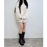 3G 2WAYケーブルルーズチュニックニット | INGNI  | 詳細画像7 