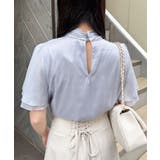 【WEB限定】ラメシアー2wayリボンフレアスリーブブラウス | INGNI | 詳細画像21