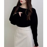 12G袖釦ラメドルマンニット | INGNI  | 詳細画像10 