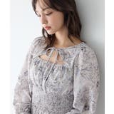 デコルテオープン花柄ワンピース | INGNI  | 詳細画像16 