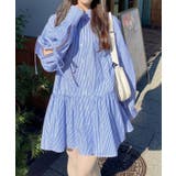 袖リボンティアードチュニックシャツワンピース | INGNI | 詳細画像11