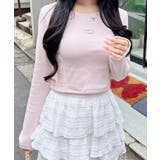 サイドレース胸ロゴロンT | INGNI  | 詳細画像1 