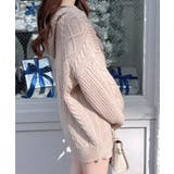 ケーブルBIGニットパーカー | INGNI  | 詳細画像10 