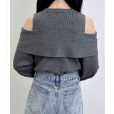 12G肩開きリボンニット | INGNI | 詳細画像25