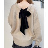 7G Backベロアリボンチュニックシャギーニット | INGNI  | 詳細画像26 