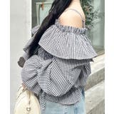 クロスフリルオフショルブラウス | INGNI  | 詳細画像17 