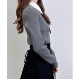 衿付ボウタイニット | INGNI  | 詳細画像17 