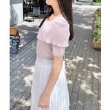 【WEB限定】オフショル半袖ニット | INGNI | 詳細画像15