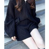 ケーブルBIGニットパーカー | INGNI  | 詳細画像12 