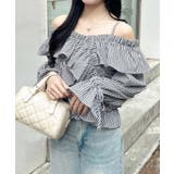 クロスフリルオフショルブラウス | INGNI  | 詳細画像14 