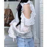 2Wayリボン肩あきフリルブラウス | INGNI  | 詳細画像12 