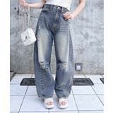【WEB限定】クラッシュデニムカーブパンツ | INGNI | 詳細画像11