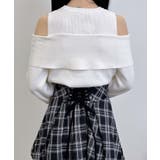 12G肩開きリボンニット | INGNI | 詳細画像5