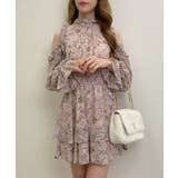 2Wayリボン肩あき花柄ワンピ | INGNI  | 詳細画像14 