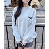 12G BackBIGロゴチュニックニット | INGNI | 詳細画像3