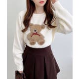 7Gもちもちフェザーベアニットプルオーバー | INGNI  | 詳細画像2 