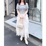 ビックカラーオフショルジップ半袖ニットカーディガン | INGNI | 詳細画像14