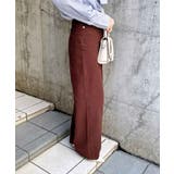 ウエストデザインワイドデニムパンツ | INGNI  | 詳細画像10 