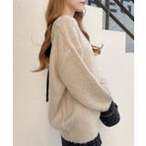 7G Backベロアリボンチュニックシャギーニット | INGNI  | 詳細画像29 