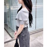 【WEB限定】オフショル半袖ニット | INGNI | 詳細画像11