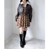 ファーティペット付フェイクレザーショートブルゾン | INGNI | 詳細画像16