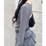 胸プレート付レイヤード風TOPs | INGNI  | 詳細画像9 