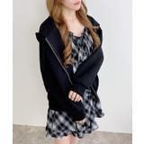 プレート付ダンボールダブルZIPパーカー | INGNI | 詳細画像7