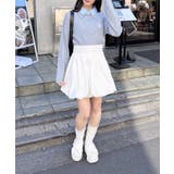 【WEB限定】ケーブルダブルカラーポロニット | INGNI  | 詳細画像15 