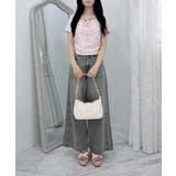 バックポケットレースワイドルーズデニム | INGNI  | 詳細画像13 