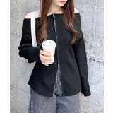 オフショルジップニットカーディガン | INGNI  | 詳細画像9 