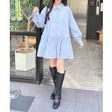袖リボンティアードチュニックシャツワンピース | INGNI | 詳細画像19