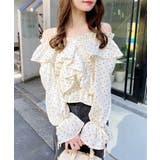 クロスフリルオフショルブラウス | INGNI  | 詳細画像3 