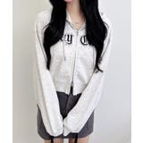 ロゴZIP裏毛ショートパーカー | INGNI | 詳細画像11