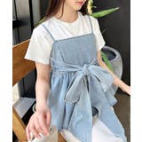 【WEB限定】２WAYリボンデニムキャミ | INGNI  | 詳細画像15 