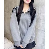 ビジュー付ダンボールZIPパーカー | INGNI  | 詳細画像16 