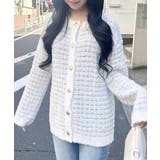 5Gラメツイードニットカーディガン | INGNI  | 詳細画像4 