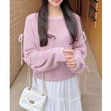 7Gメッシュショルダースリットリボンニット | INGNI  | 詳細画像13 