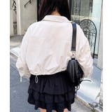 ドロストリボンナイロンブルゾン | INGNI | 詳細画像10