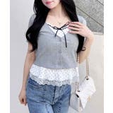 キャミドットカーデレイヤードトップス | INGNI  | 詳細画像9 