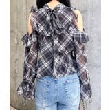 2Wayリボン肩あきフリルブラウス | INGNI  | 詳細画像6 