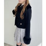 4wayビジューボタンショートコート | INGNI  | 詳細画像19 