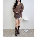 3Gフェザーロングニットカーディガン | INGNI  | 詳細画像26 