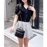 チュールフリル半袖ニットカーディガン | INGNI | 詳細画像10